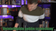 Goblin Screeching Unintelligible GIF - Goblin Screeching Unintelligible Unintelligable Gobling Screeching GIFs