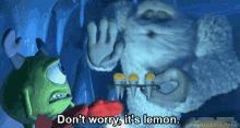 Dot Worry Its Lemon Monsters Inc GIF - Dot Worry Its Lemon Monsters Inc Mike Wazowski GIFs