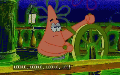 Leedle Leedle Lee GIF - Leedle Leedle Lee Patrick Star - Discover & Share  GIFs