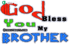 God Bless You My Brother Gifkaro GIF - God Bless You My Brother Gifkaro May The Lord Bless My Brother GIFs