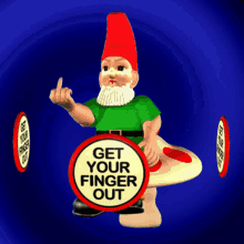 Get Your Finger Out Up Yours GIF - Get Your Finger Out Up Yours Screw You GIFs