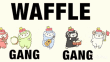 Waffle Gang Moffle GIF - Waffle Gang Moffle Waffle GIFs