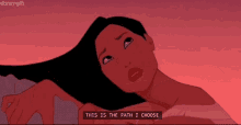 16. Unwanted Bodily Hair Will Appear And Disappear Of Its Own Accord. GIF - Pocahontas Disney I Chose This GIFs
