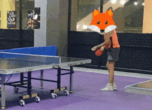 Table Tennis Illegal Serve Sly Fox GIF