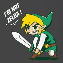 Im Not Zelda GIF - Im Not Zelda GIFs