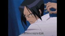 a man in a white shirt is saying i still have a way to fight