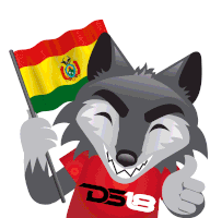 Ds18 Flag Sticker - Ds18 Flag Bolivia Stickers