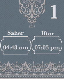 get away saher iftar time