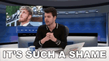 Its Such A Shame Benedict Townsend GIF - Its Such A Shame Benedict Townsend Youtuber News GIFs