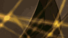 a close up of a person 's arm with a yellow light coming out of it .