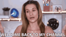 Welcome Back To My Channel Pumped GIF - Welcome Back To My Channel Welcome Back Pumped GIFs