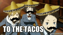 anime durarara drrr tacos happy