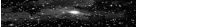 a black and white photo of a galaxy in the night sky