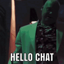 Hello Chat GIF - Hello Chat Kingpin GIFs