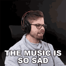 The Music Is So Sad Nick Zetta GIF - The Music Is So Sad Nick Zetta Basically Homeless GIFs