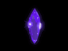 purple crystal shiny