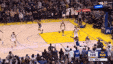 a basketball game is being played between the golden state warriors and the phx