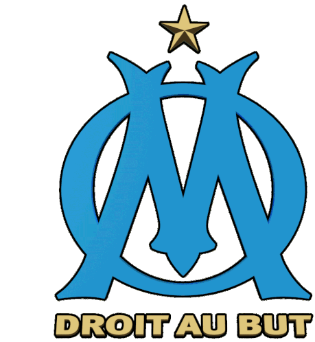 Om Olympique De Marseille Sticker - Om Olympique De Marseille Marseille Stickers