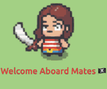Sky Pirate Welcome Aboard Mates GIF