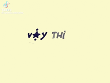 a yellow background with black writing that says han co biết