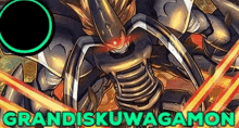 Digimon Grandiskuwagamon GIF