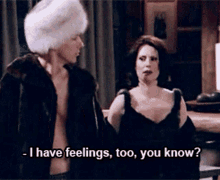 Feelings Karen Walker GIF - Feelings Karen Walker Will And Grace GIFs