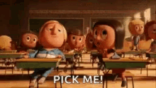 Cloudy With A Chance Of Meatballs Raise Hand GIF - Cloudy With A Chance Of Meatballs Raise Hand Recite GIFs