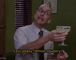 Easy Peasy, Lemon Squeezy! GIF - Easypeasy Lemonsqueezy Community GIFs