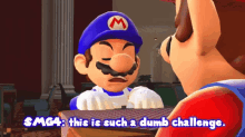 Smg4 This Is Such A Dumb Challenge GIF - Smg4 This Is Such A Dumb Challenge Stupid Challenge GIFs