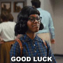 Good Luck Hazel GIF - Good Luck Hazel Grease Rise Of The Pink Ladies GIFs