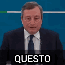 Mario Draghi Non Va Bene GIF