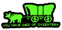 dead dysentery the oregon trail