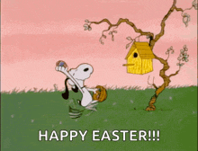 Hppyeaster Snoopy GIF - Hppyeaster Snoopy Cute GIFs