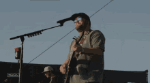 Playing Guitar Mitchell Tenpenny GIF - Playing Guitar Mitchell Tenpenny Stagecoach GIFs