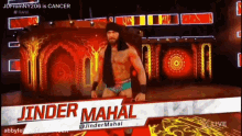 Jinder Mahal Entrance GIF - Jinder Mahal Entrance Roman Reigns GIFs