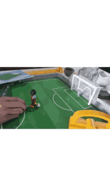 football playmobil soccer goal