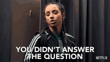 You Didnt Answer The Question Tell Me GIF - You Didnt Answer The Question Tell Me Avoid GIFs