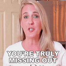 Youre Truly Missing Out Jennifer Decarle GIF - Youre Truly Missing Out Jennifer Decarle Restaurant Recipe Recreations GIFs