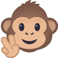 Posing Monkey Monkey Sticker - Posing Monkey Monkey Joypixels Stickers