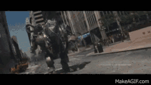 Rhino Mech Suit Gif Running GIF - Rhino Mech Suit Gif Running Robot GIFs