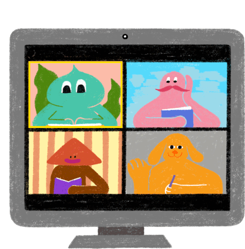Zoom Zoom Study Group Sticker - Zoom Zoom Study Group Study Group Stickers