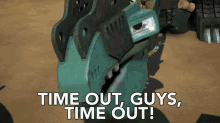 Time Out Guys Dinotrux GIF - Time Out Guys Time Out Dinotrux GIFs