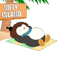 Island Nifty Island Sticker