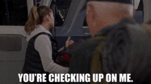 Station19 Andy Herrera GIF - Station19 Andy Herrera Youre Checking Up On Me GIFs