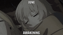 June June Awakening GIF - June June Awakening Wake Up GIFs