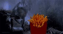 Dinosaur Fries GIF