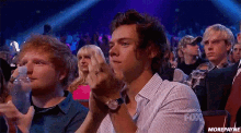 Ed + Harry GIF - Teen Choice Awards Ed Sheeran Harry Styles GIFs