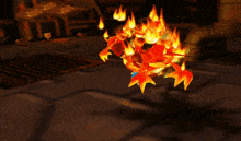 a video game scene with smoke coming out of a drain