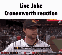 Jake Cronenworth Live Jake Cronenworth Reaction GIF - Jake Cronenworth Live Jake Cronenworth Reaction GIFs