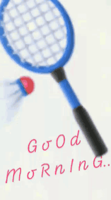 Good Morning Badminton GIF - Good Morning Badminton Sports GIFs